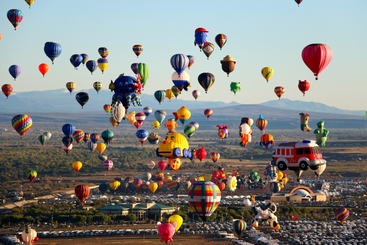Фестиваль воздушных шаров в Каппадокии